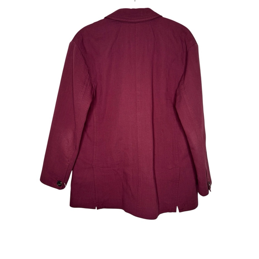 Madewell Hayfield Double Breasted blazer in vintage Mulberry office boho western - Picture 5 of 9